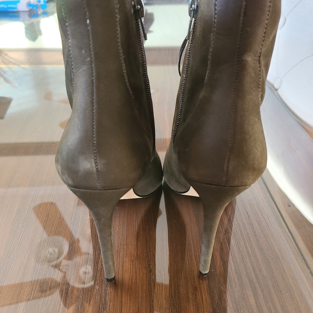 Aldo Olive Laceup Boots - Picture 5 of 5